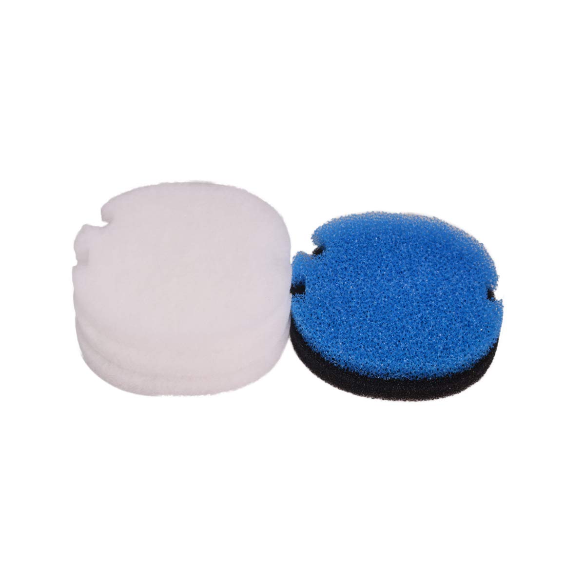 INGVIEE Compatible Foam Filter Pad Set for AquaManta EFX 300/400 (3 x White Fine Wool, 1 x Black Fine, 1 x Blue Coarse)
