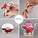 Organic Kids' Bath Bombs and Toys, 6 x 5oz XXL Natural Bath Bombs Dinosaur-Egg Shaped, Handmade Gift Set Safe Bath Fizz Balls