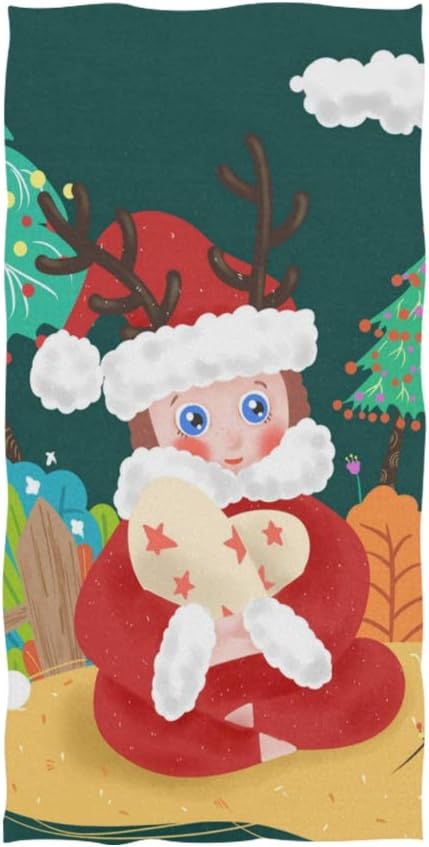 Immagini Babbo Natale In Palestra.Mnsruu Asciugamano In Cotone Motivo Babbo Natale Per Palestra Yoga 76 X 38 Cm Amazon It Casa E Cucina