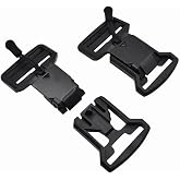1.5Inch Quick-Release Magnetic Buckle Functional Belts Buckles for 38mm Backpack Bags Strap DIY Accessories 2PCS (1.5 Inch-single Adjustable)