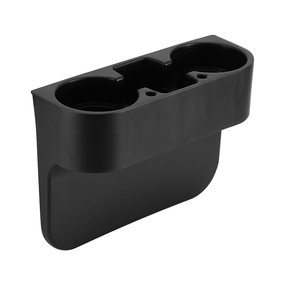 Yesmin - Black Multifunction Large Car Auto Seat Side Organiser Van Storage Drinking Bottle Can Cup Mug Mount Holder Stand