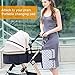 Baby Diaper Changing Pad, Waterproof Portable Diaper Bag Built-in Head Cushion & Pockets, Travel Changing Station for Travel, Home, Stroller Walks or Diaper
