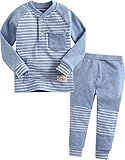 Vaenait Baby Kids Boys High Quality Winter Napped Sleepwear Pajama Set Warm Nap Line
