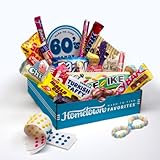 Hometown Favorites 1960's Nostalgic Candy Gift Box, Retro 60's Candy.