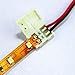 ZITRADES 8mm 2Pin 10Pcs LED Strip Connectors for 3528 Single Color LED Strip by ZITRADES