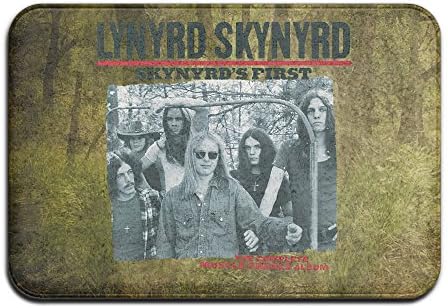 Wensady Lynyrd Skynyrd Gods Home Furnishing Bathroom NonSlip Mats White