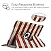 Fintie Rotating Case for iPad 6th / 5th Generation (2018/2017), iPad Air 2 / Air 1 (9.7 Inch) - 360 Degree Rotating Stand Cover Auto Sleep Wake, US Flag