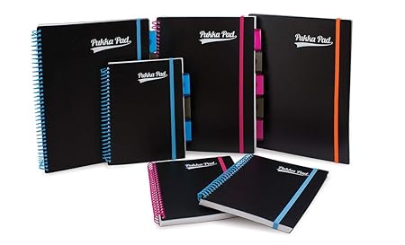 Pukka Pads 7663-PPN - Pukka PP Neon Jotta Notepad A5 Assorted PK3