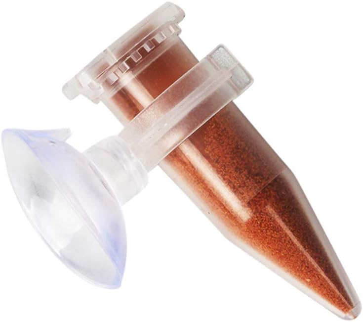 Aike Home Automatic Conical Plastic Feeder Aquarium Cone Fish Feeder Funnel Cup Fish Food Feeding Tool with Suction Cup