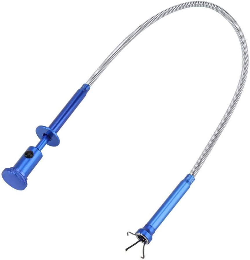 Four Claws Pick Up Tool Long Flexible Drain Cleaning Tools Spring Grip Narrow Bend Curve Handheld Picker Grabber Reacher Grabber Tool Bendable Hose Reacher Pickup Sweeper