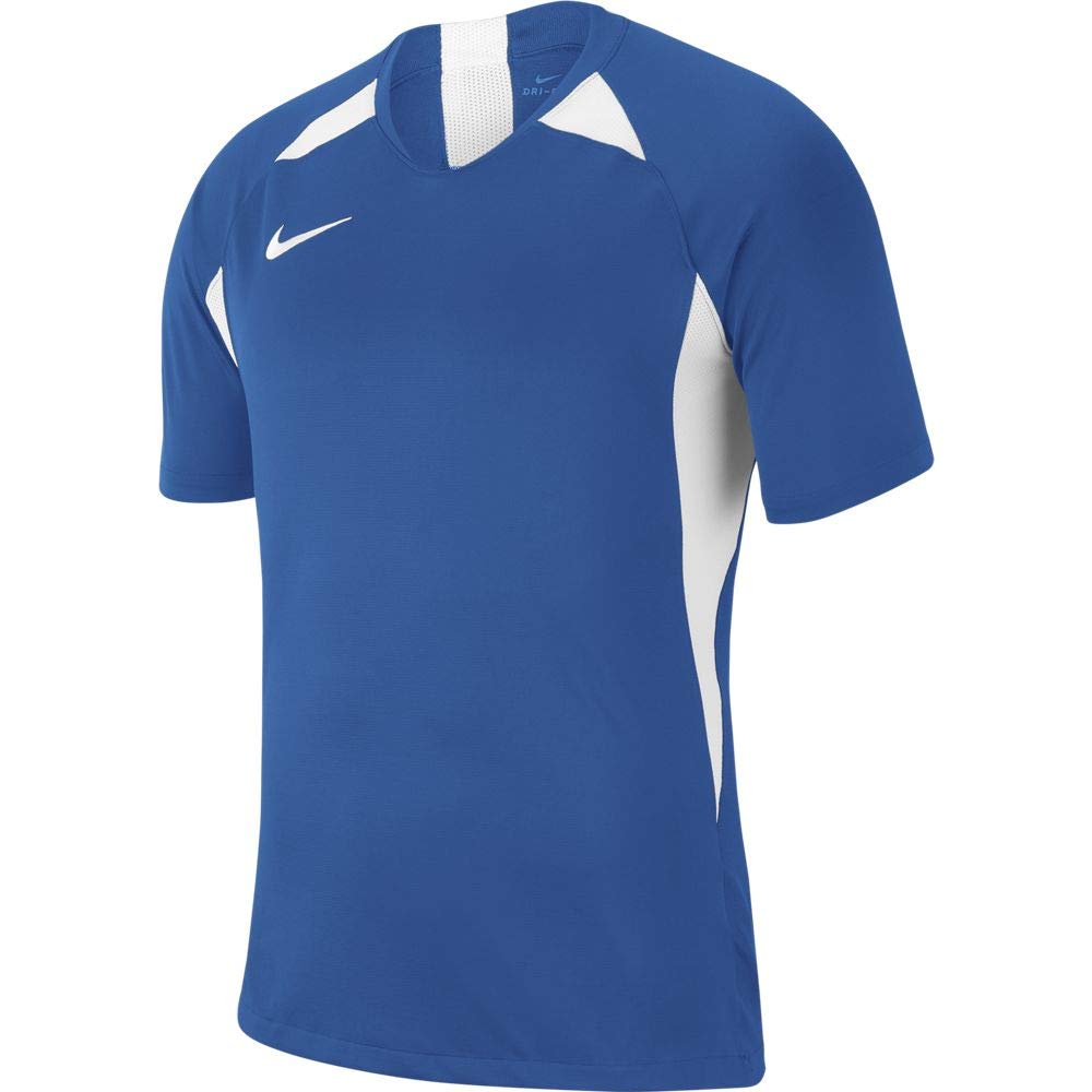 Nike Men's Legend Short Sleeve Jersey T Shirt, Blue, S