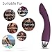 SVAKOM Vibrators G-Spot Vagina and Clitoris Touch Activated Sex Toys for Woman, Lisa/Wine Red, 15.8 Ounce