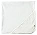 Burt's Bees Baby - Infant Single Ply Hooded Towel, 100% Organic Cotton (Cloud)