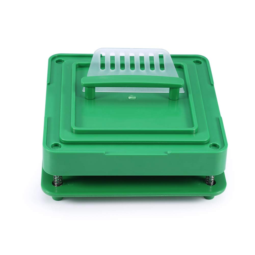 Dioche Capsule filler, empty capsule plates with spreader 100 holes, powder cosmetics capsules, manual filling 00#, to solve the problem of filling capsules.