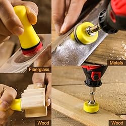 POLIWELL 191 PCS 1 Inch Sanding Discs Hook and Loop