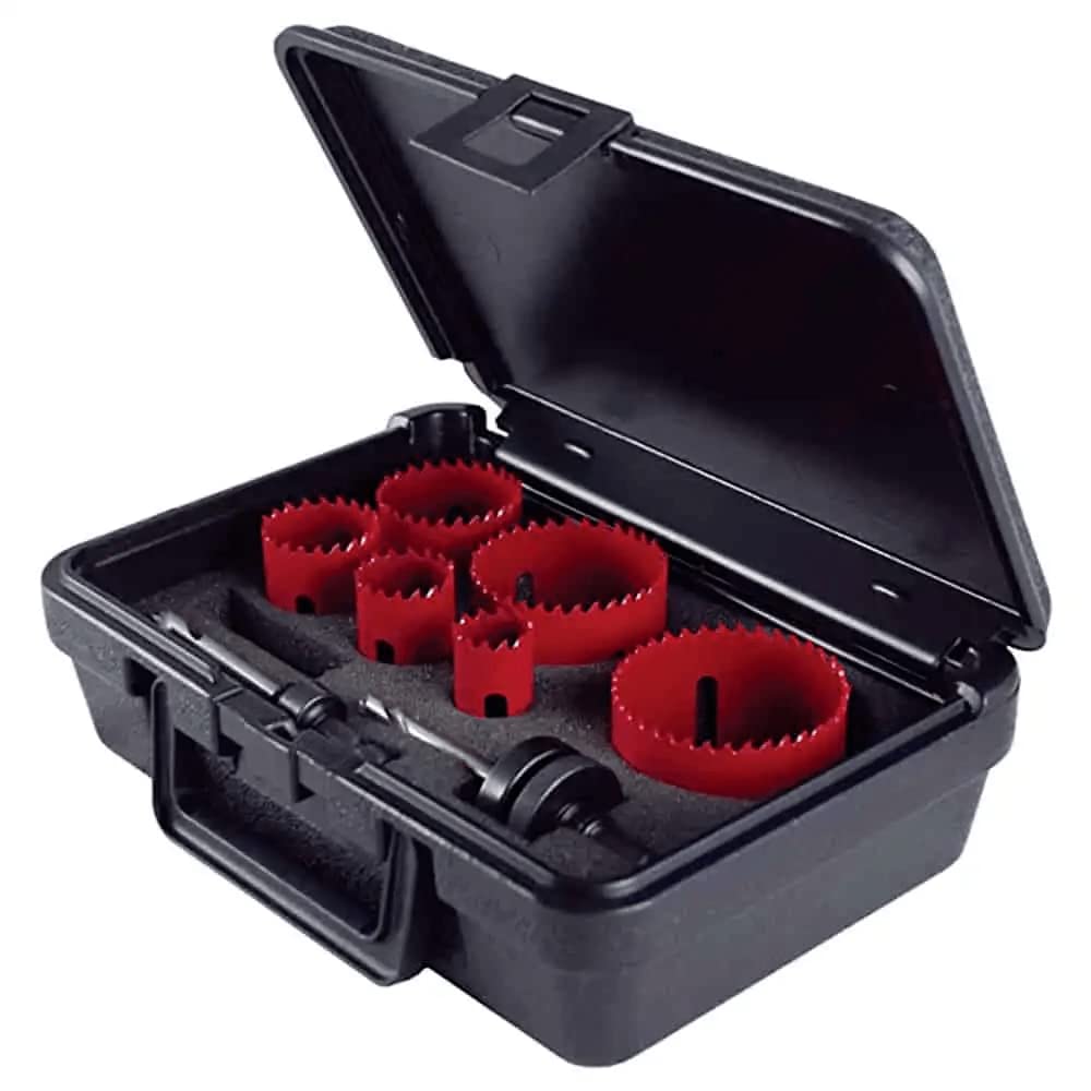 RIDGID 81490 Model 1248 Plumber Hole Saw Kit