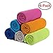 ZONLY [6 Pack] Cooling Towel, Ice Sports Towel, Cool Towel for Instant Cooling,for Yoga, Travel, Golf, Gym,Camping, Fitness, Running, Workout & More Activities (35