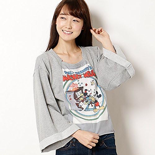 Amazon イーハイフンワールドギャラリー E Hyphen World Gallery ディズニーポスタープリントプルオーバー Tシャツ カットソー 通販