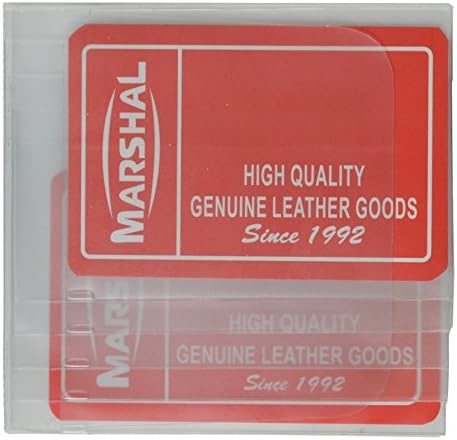 MARSHAL Plastic Wallet Inserts, Replacement Windows (G) Stacked Card Windows