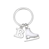 LIKGREAT Ice Skate Keychain Figure Skating