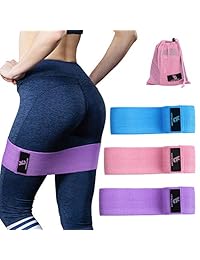 Vinsguir Fabric Resistance Bands for Legs and Butt, Exercise Bands for Women Hip, Circle Workout Bands Wide Fitness Bands for Squats Training, Glutes, Legs and Thigh Shaping
