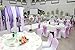 CUSFULL 10 Pcs Polyester Spandex Banquet Wedding Party Chair Covers Universal (White)