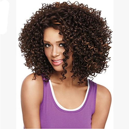 Hot Beauty Hair Kinky Curly Short Wig 8'' 10'' Can Be Dyed Full