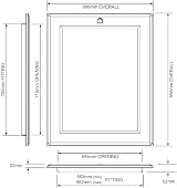 Home Smart Manthorpe GL250-03 Insulated Loft Access Door 0.85m x 0.68m view 9
