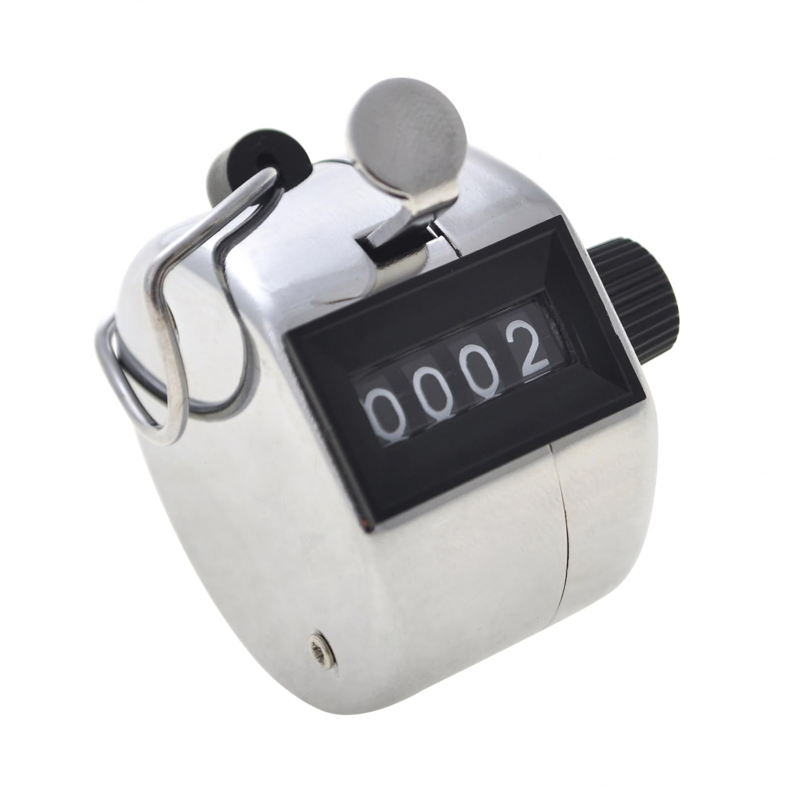 GOGO Hand Tally Counter Handheld 4 Digit Number Lap Counter Manual Mechanical Clicker for Row, People, Golf & Knitting