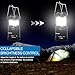 LED Camping Lantern, Costech Cob Light Ultra Bright Collapsible Lamp, Portable Hanging Flashlight for Outdoor Garden Hiking Fishing (4 Pack)