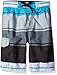 Kanu Surf boys Line Up Quick Dry Upf 50+ Beach Swim Trunks, Impact Black, 10 12 US