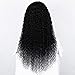 Persephone Curly Human Hair Lace Front Wigs For Black Women Brazilian 13x4 Lace Front Human Hair Wigs With Baby Hair Pre Plucked Bleached Knots 18 Inch