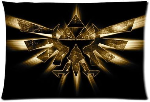 The Legend of Zelda Pandora Design Custom Zippered Pillow Case 16x24 (one side print)