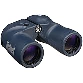 Bushnell 7x50 Marine Binoculars - Fogproof & Waterproof Binoculars with Internal Rangefinder & Illuminated Compass for Boating, Sailing and Fishing