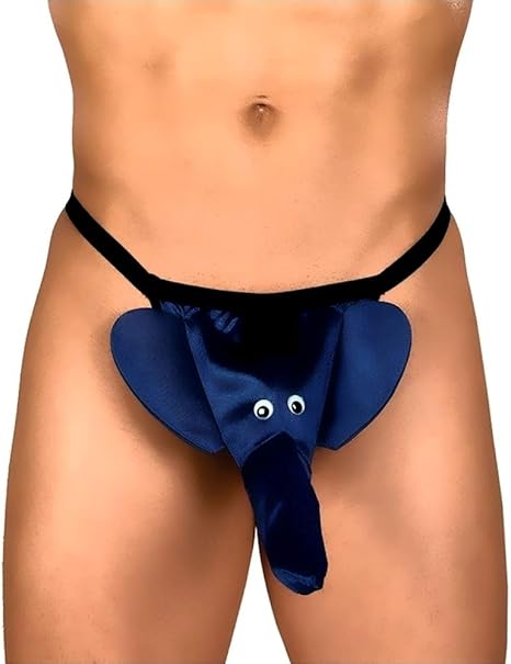string homme trompe elephant