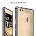 Ringke Fusion Compatible with Huawei P9 Plus Crystal Clear PC Back TPU Bumper Drop Protection, Shock Absorption Technology Protective Cover Huawei P9 Plus Case - Smoke Black