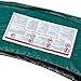 Exacme 6180-CP12G Trampoline Replacement Spring Cover, Safety Pad, Green, 12 Foot