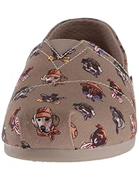 Skechers BOBS Sherlock Hound Slip on Ballet - Zapatillas de ballet para mujer