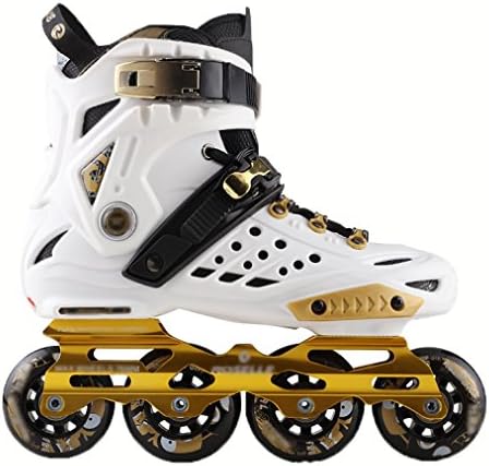 ZCRFY Roller Skates Inline Skate Skate Shoes Tyrant Gold Adult Skates For Men And Women Adult Roller Skates Inline Shoes For Men And Women