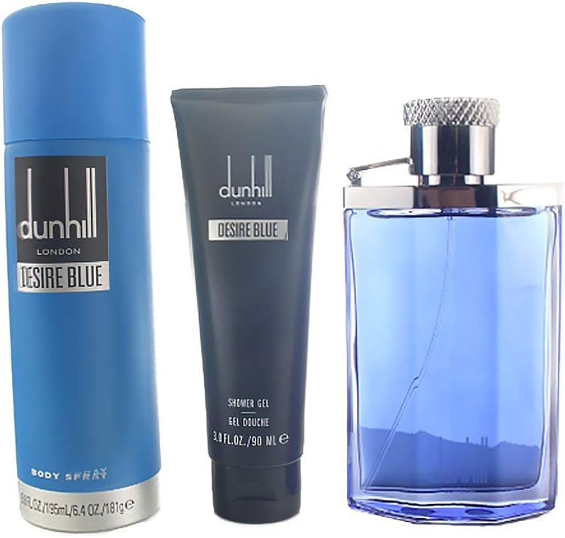 Alfred Sung Desire Blue London 3 pc Gift Set for Men