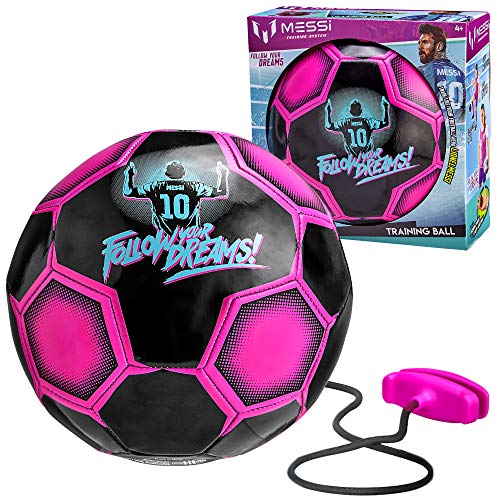 Kids Training Soccer Ball Size 3 Youth Smart Football with Tether for