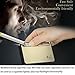 Cigarette Case Lighter, Multifunction Cigarette Box Holder USB Electric Rechargeable Cigar Lighter,Push Out Cigarette Holder with Electric Torch (Gold-Black)