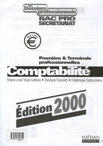 Comptabilité, première & terminale professionnelles