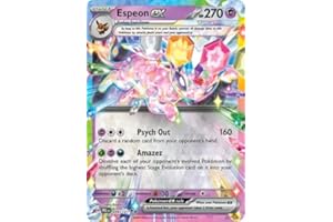 POKÉMON Pokemon - Espeon 034/131 – Prismatic Evolutions – Double Rare – Foil Single Card