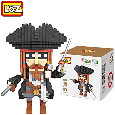 PERSONAJE LOZ JACK SPARROW 670 PIEZAS: Amazon.es: Juguetes y juegos