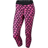 Nike Womens Relay Printed Running Tights Black