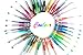 36 Gel Pens for Coloring Set, Scrapbooking, Drawing, Metallic, Glitter, Neon, Pastel Color Gel Pens, Perfect Gifts for Girls, Teens, Moms, Birthdays, Office Stationery, School Art Supplies, Kids Toys