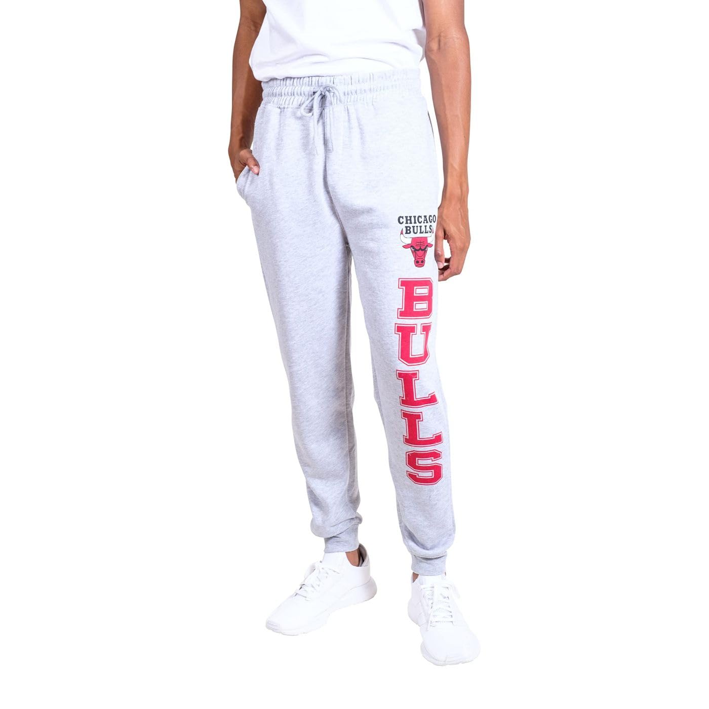 Ultra Game NBA Men's Super Soft Game Day Jogger Sweatpants Heather Gray