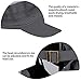 Cido Capllov Unisex Outdoor Sport 360 Degree Quick-drying UV50+ Protection Cap with Removable Sun Shield and Mask Perfect for Fishing Hiking Garden (Dark grey)