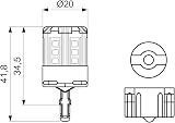 Bosch LED Retrofit Bulbs 12V W3x16q 2.5W W21/5W (-580) 2 Pack view 4